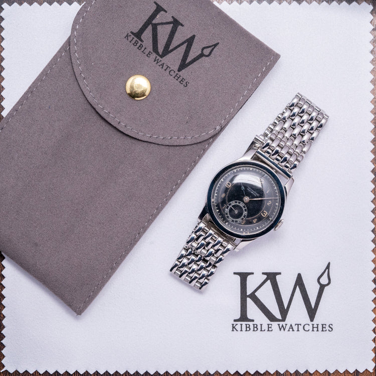 1940s Movado 'Chronomètre' Wide Flat Bezel Cal. 75 31.5mm 12706