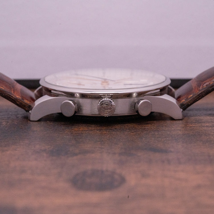 2007 IWC Portuguese Chronograph White IW371401