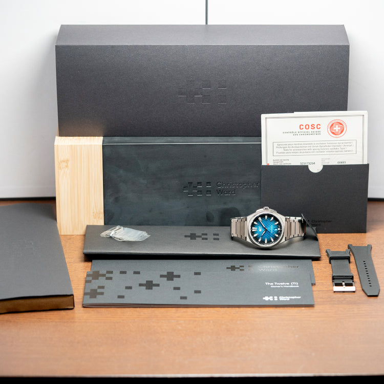 2023 Christopher Ward The Twelve Titanium Astral Blue 40mm