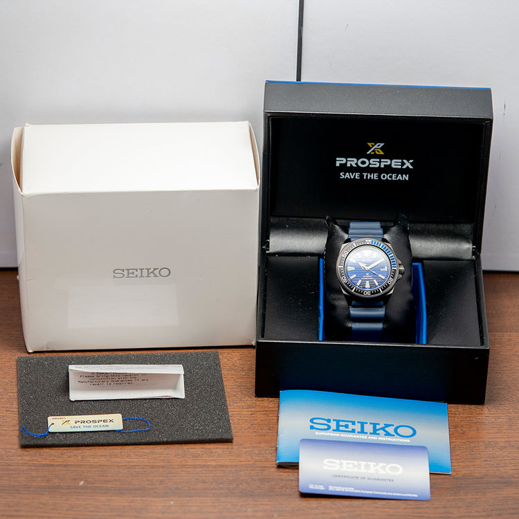 2020 Seiko Prospex Samurai Automatic Black & Blue SRPD09