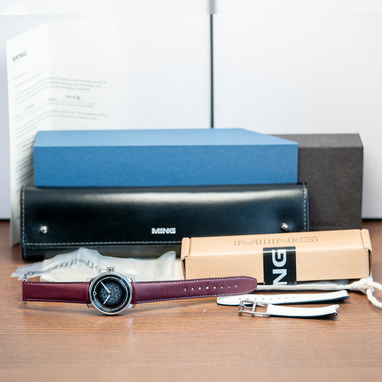 2023 Ming 37.07 5th Anniversary Mosaic Dial Manual 38mm