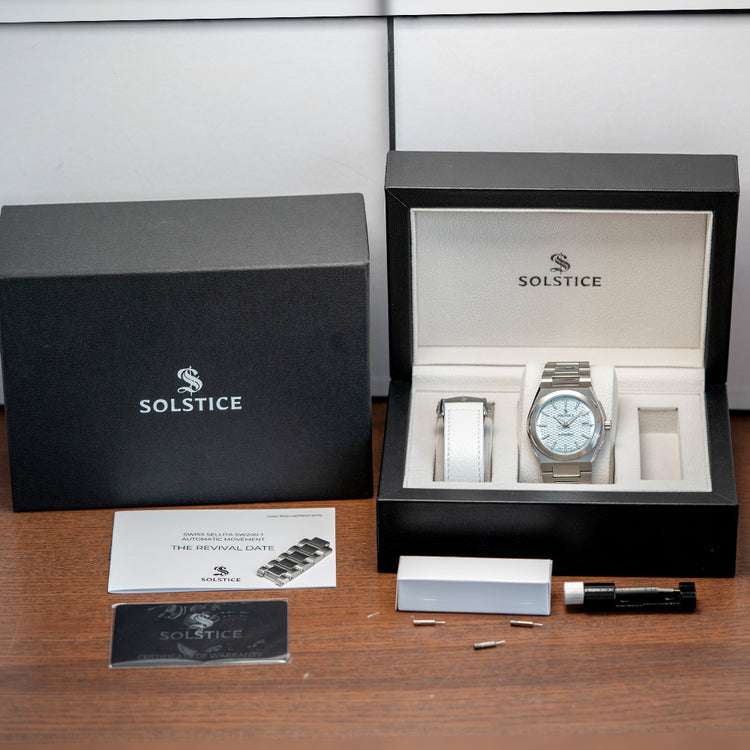2025 Solstice 'The Revival' Automatic Ice Blue 40mm