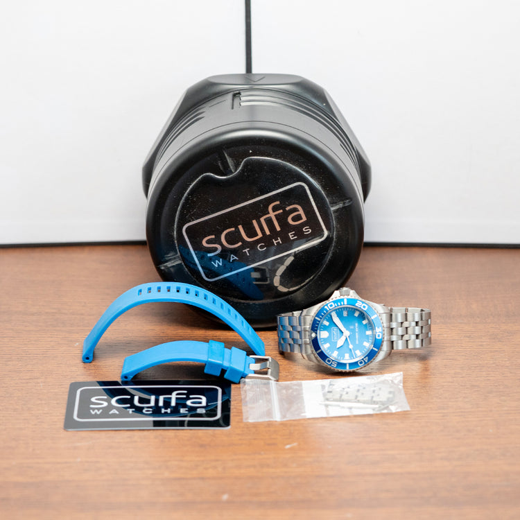 2021 Scurfa Diver One D1-500 Titanium Light Blue 40mm