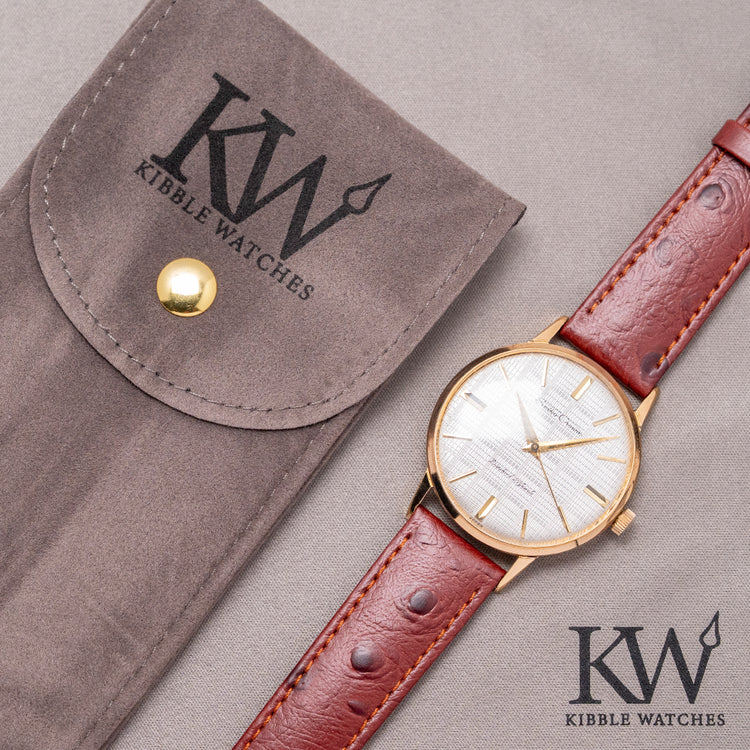 1960s Seiko Crown Textured Dial Gold-Plated 35mm 15002