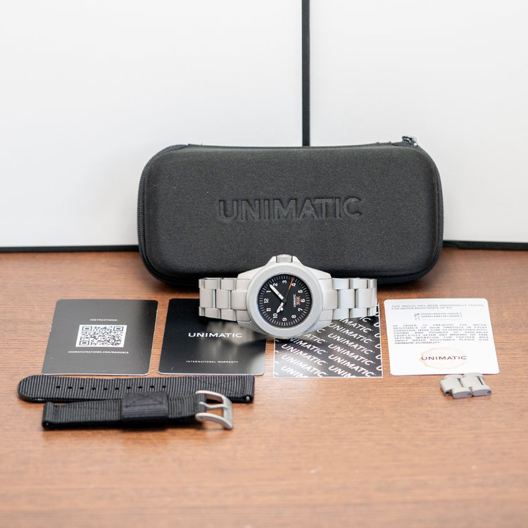 2025 Unimatic Modello Quattro UT4 Quartz on Bracelet 40mm