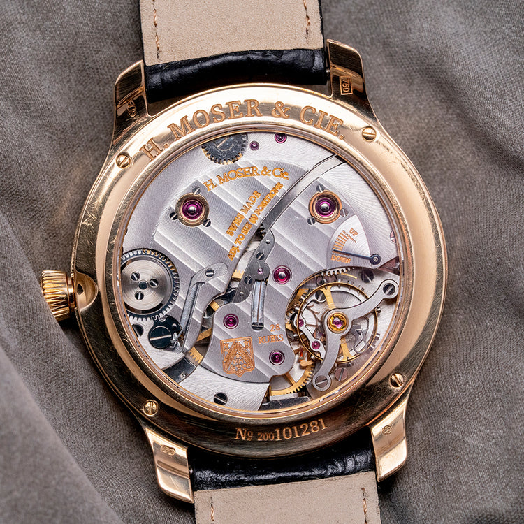 2012 H.Moser & Cie Endeavour 'Monard' Rose Gold 7-Days 343.505-017