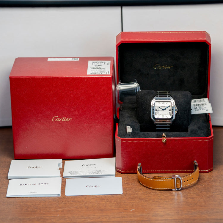 2023 Cartier Santos De Cartier Large Model 40mm WSSA0018