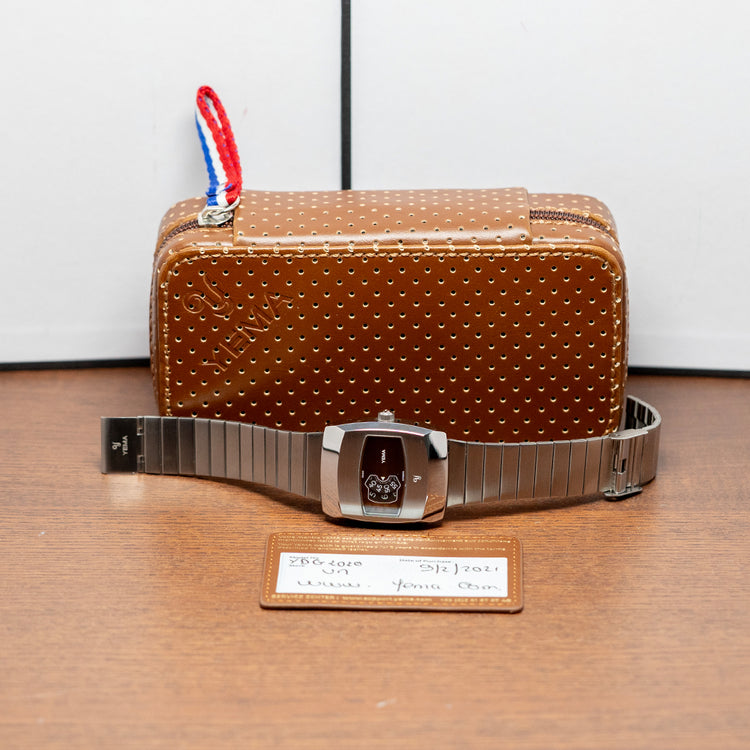 2021 YEMA Digital 'Digidisc' Brown Dial Automatic 36mm