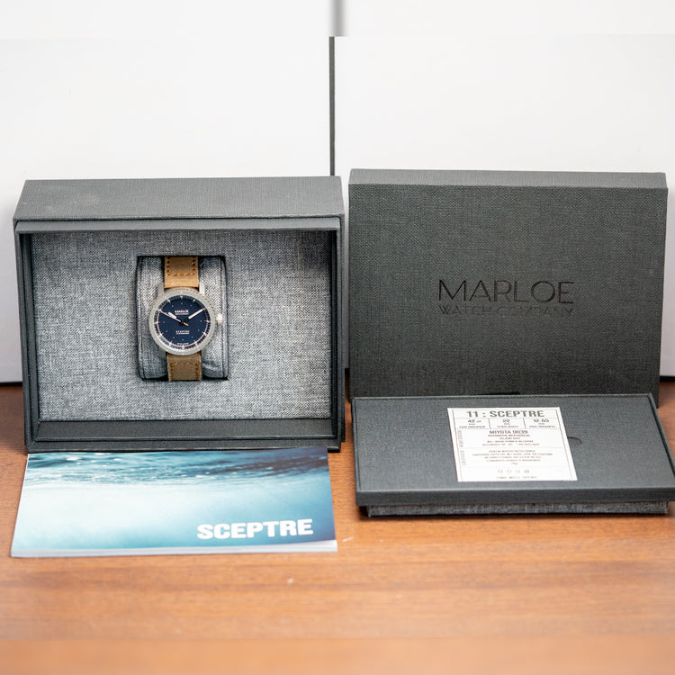 2022 Marloe Sceptre Commander Black Automatic 42mm
