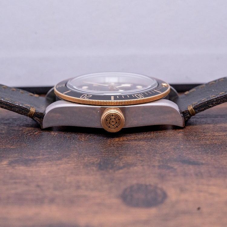 2017 Tudor Black Bay 41mm Steel & Gold on Strap 79733N