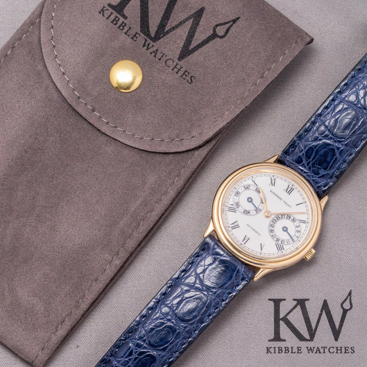 1980s Audemars Piguet Classic Day Date 18ct Gold 33mm 25574BA