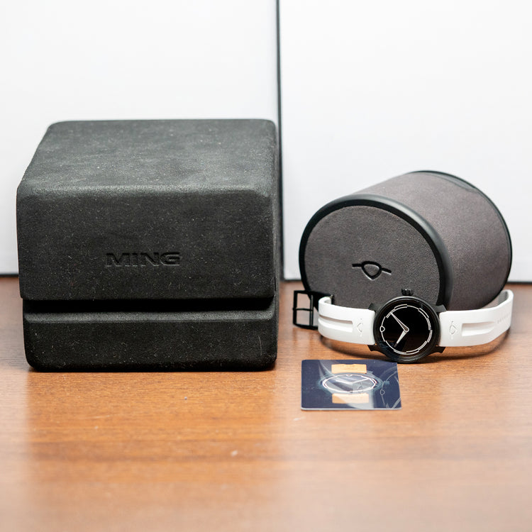 2025 MING 37.02 Monolith Black DLC 38mm Automatic