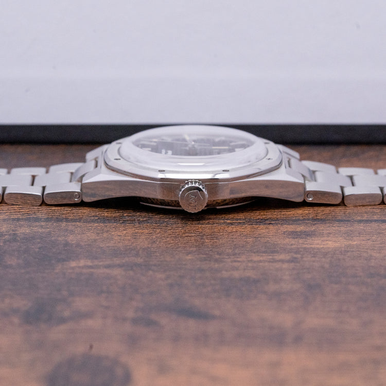 2023 Nivada F77 Black Date 37mm Automatic