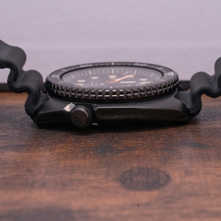 2018 Seiko Prospex “Ninja Turtle” Black Automatic SRPC49K1