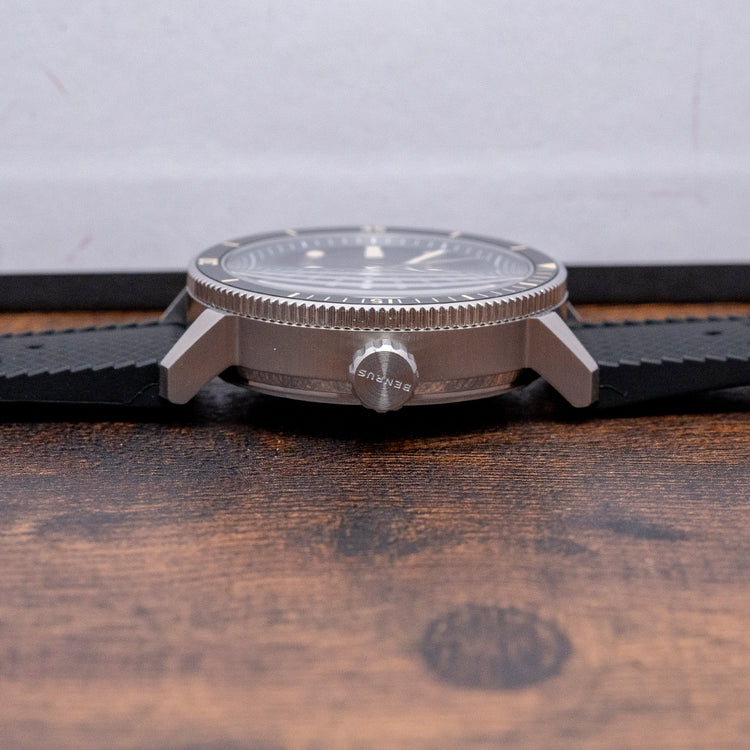 2023 Benrus Sea Lord Classic Diver Black Automatic 39mm