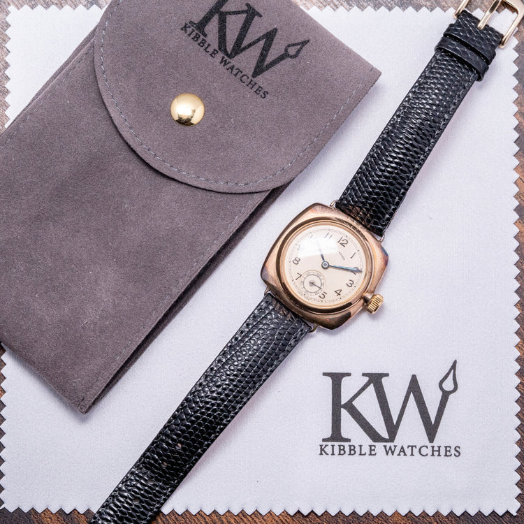 1934 Rolex Oyster 9ct Gold Cushion 31.5mm 678