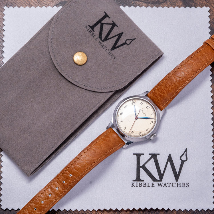 1940s LeCoultre Cal. 450/A 'WWII Military Style' Steel 33mm