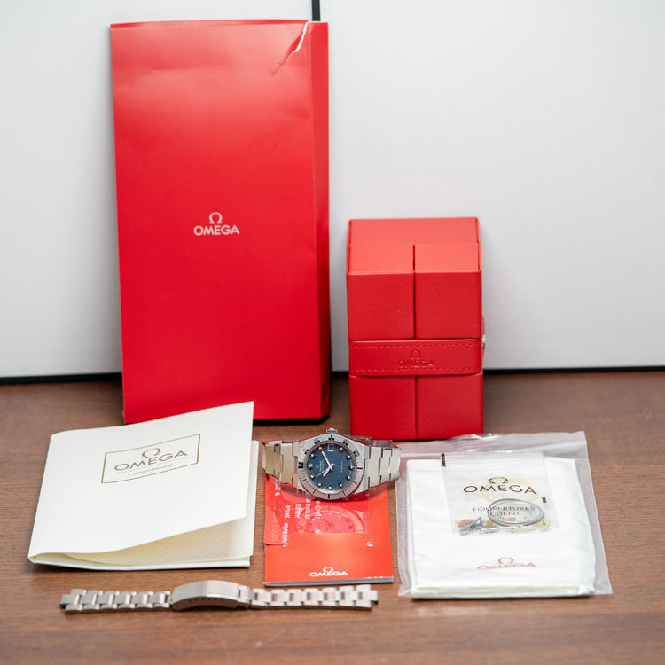 1973 Omega Geneve Automatic Blue Dial 35mm 166.0124