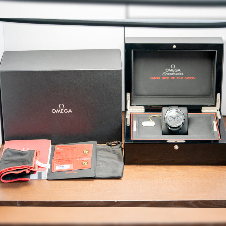 2020 Omega Speedmaster Dark Side of the Moon Black Ceramic