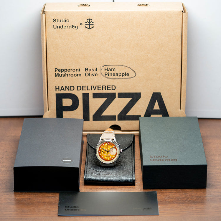 2024 Studio Underd0g Ham & Pineapple Pizza Chronograph
