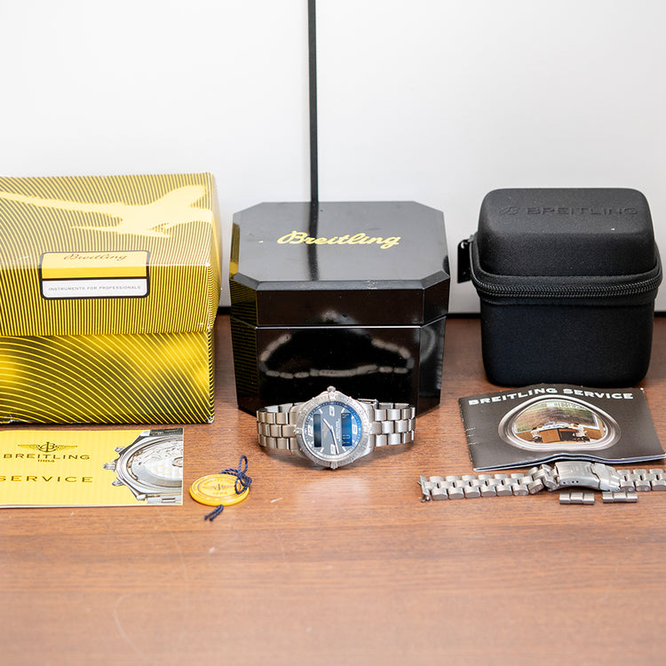 2001 Breitling Aerospace Titanium 40mm Quartz E65362