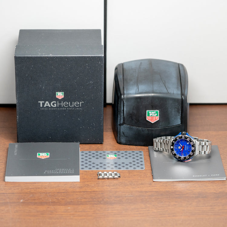 2004 TAG Heuer Formula 1 Blue Quartz 35mm WAC1212.BA0851