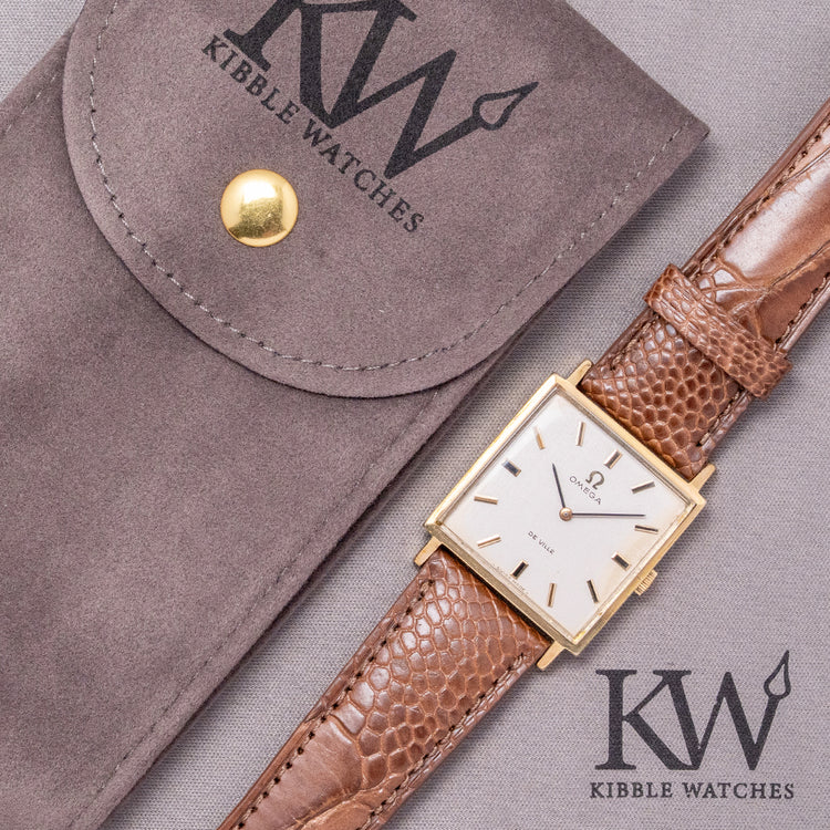1968 Omega De Ville Square Gold Plated 26mm 111.071