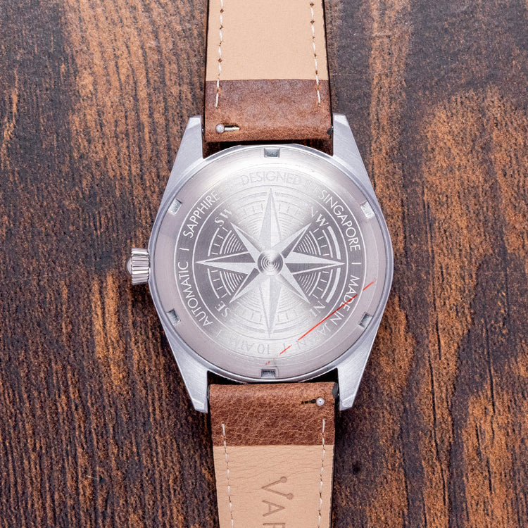 2025 Vario Navi Single Hand Sand Beige Compass 38mm