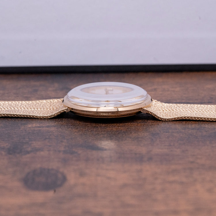 1968 Omega 9ct Gold on Omega Bracelet 331.2541 Box & Papers