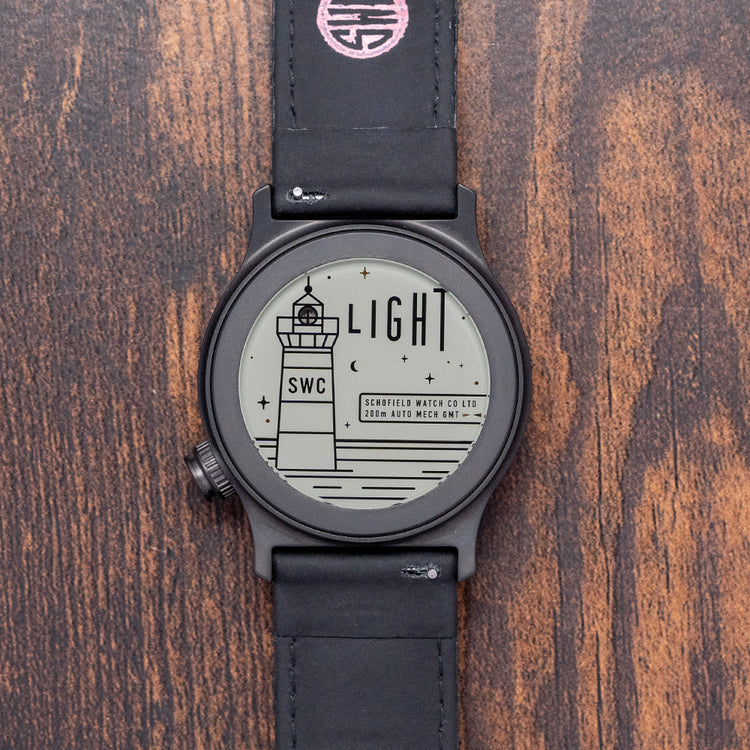 2024 Schofield Light "The Dark One" Automatic GMT 40mm