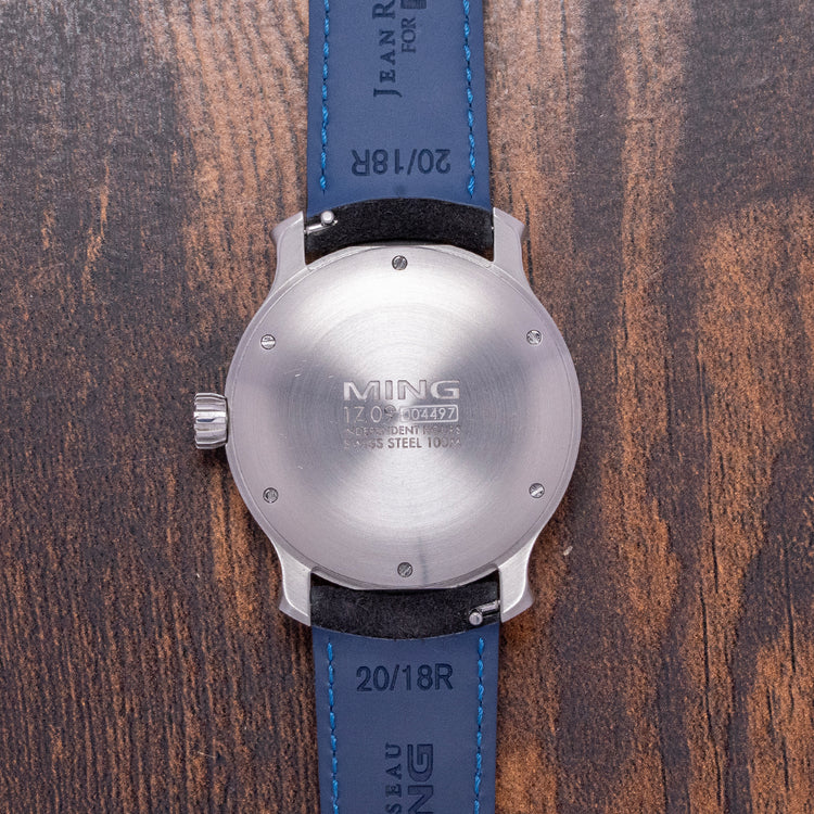 2022 Ming 17.09 Blue Dial Automatic 38mm on Strap