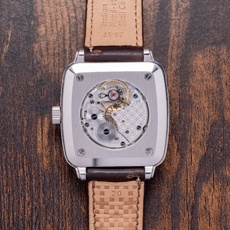 2018 Christopher Ward C5 Malvern Slimline² Square Manual 37mm