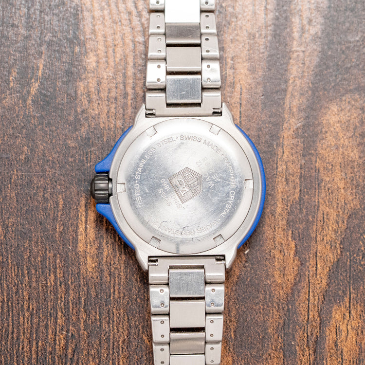 2004 TAG Heuer Formula 1 Blue Quartz 35mm WAC1212.BA0851