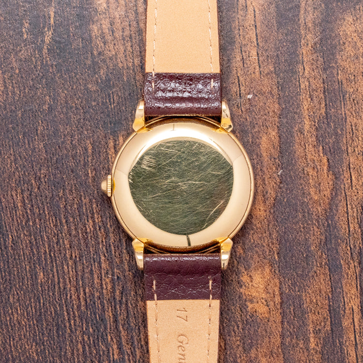 1950s Movado 18ct Gold "Calatrava" Bumper Automatic 32mm