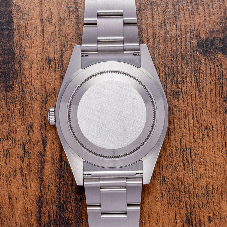 2018 Rolex Oyster Perpetual 39mm Blue Dial 114300