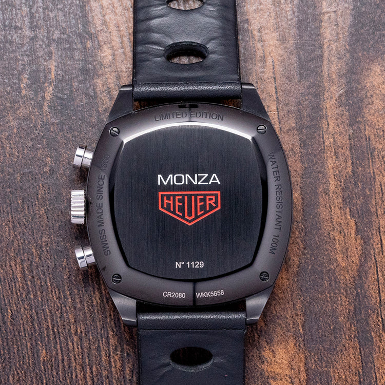2020 TAG Heuer Monza Chronograph Black 42mm CR2080