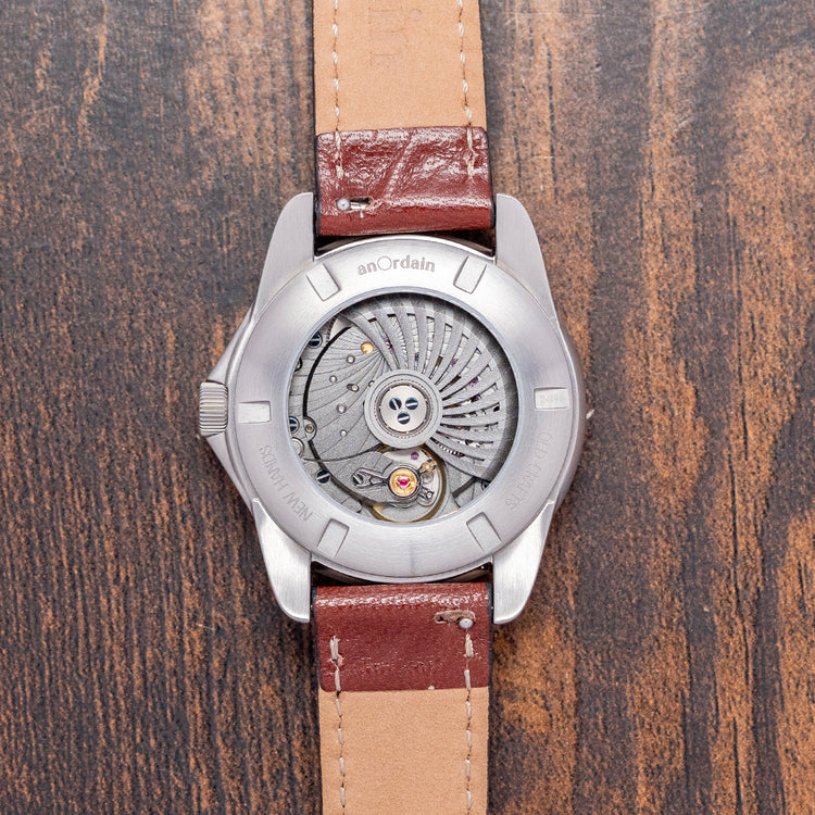 2025 AnOrdain Model 2 Porcelain Black Medium Decorated 36mm