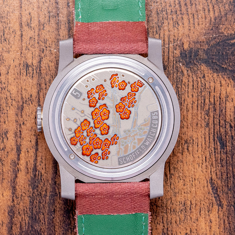 2023 Schofield B5 Japanese Sakura Automatic 44mm