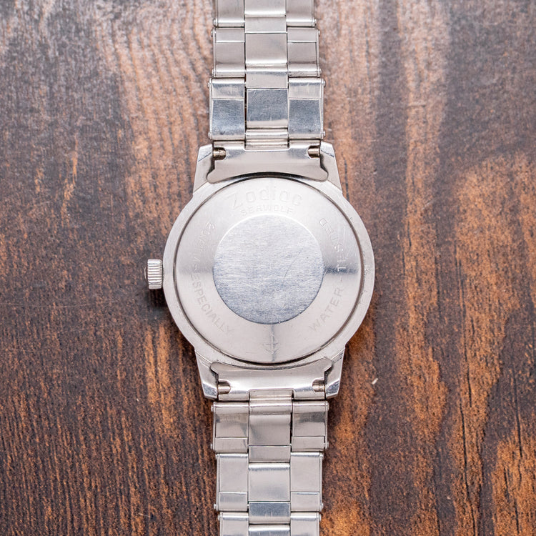 1950s Zodiac Sea Wolf Automatic 35mm on Bracelet 702-916