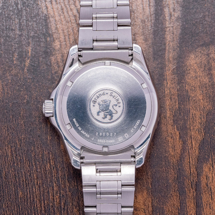 2015 Grand Seiko Spring Drive Diver Black 44mm SBGA029