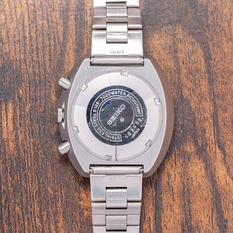 1971 Seiko 5 Sports SpeedTimer Chronograph 41mm 6139-7020