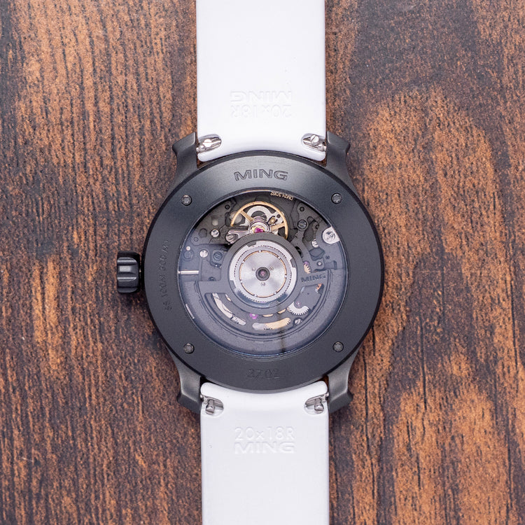 2025 MING 37.02 Monolith Black DLC 38mm Automatic