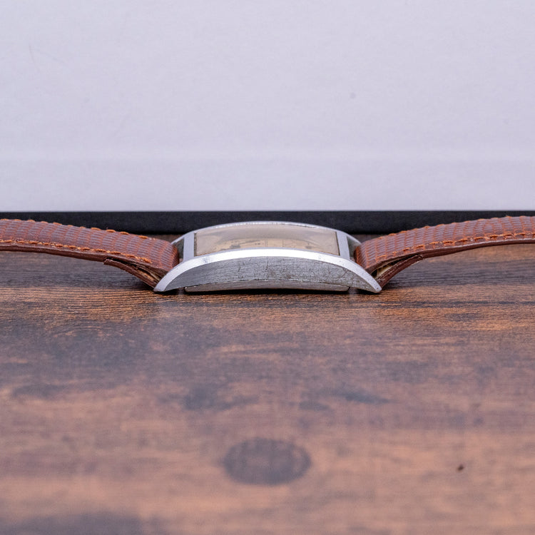 1930s Clinton Doctors Duo-Dial "Tank" Manual 22.5mm/42.5mm