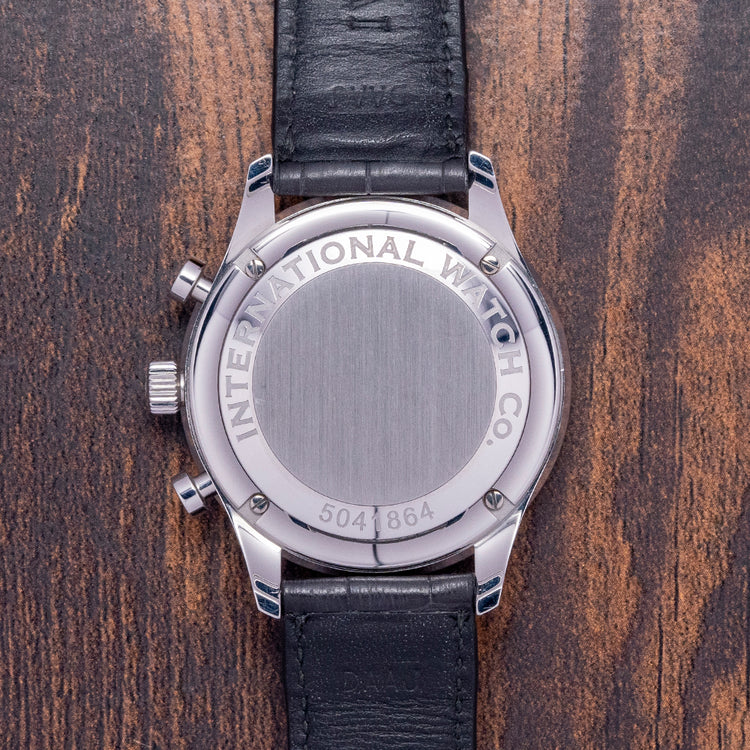 2012 IWC Portuguese Chronograph Black IW371447