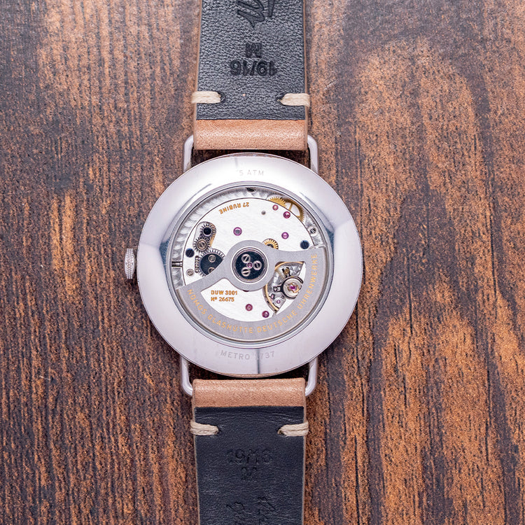 2021 Nomos Metro Neomatik 39mm Silvercut Automatic 1114