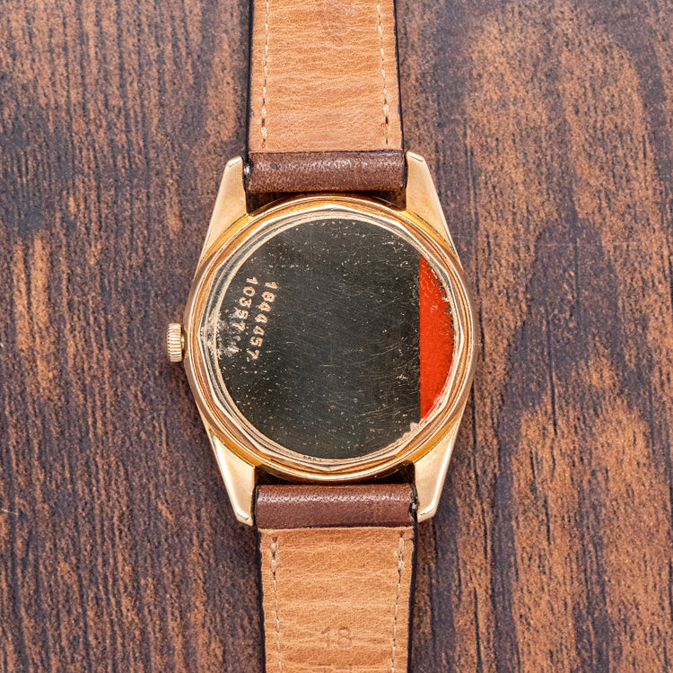 1956 Universal Geneve Polerouter Deluxe 18ct Gold 10357-1