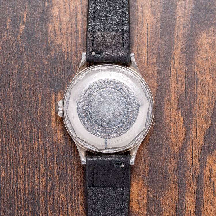 1940s Mido Multifort Datometer Super-Automatic Bumber 33.5mm