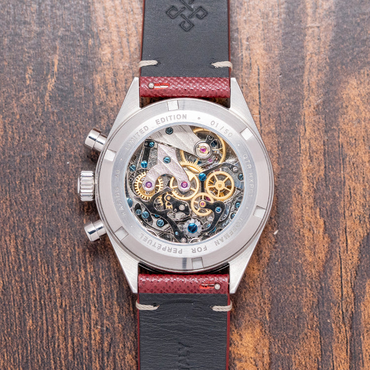 2021 Hoffman x Perpétuel Qatar Edition Burgundy Limited 40mm