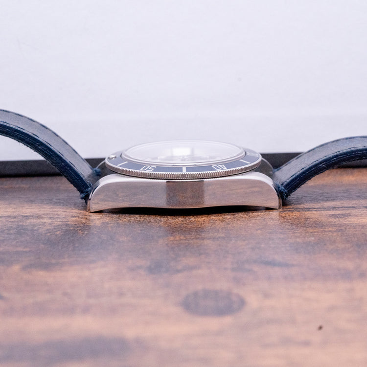 2017 Tudor Heritage Black Bay ETA Blue 41mm on Strap 79220B