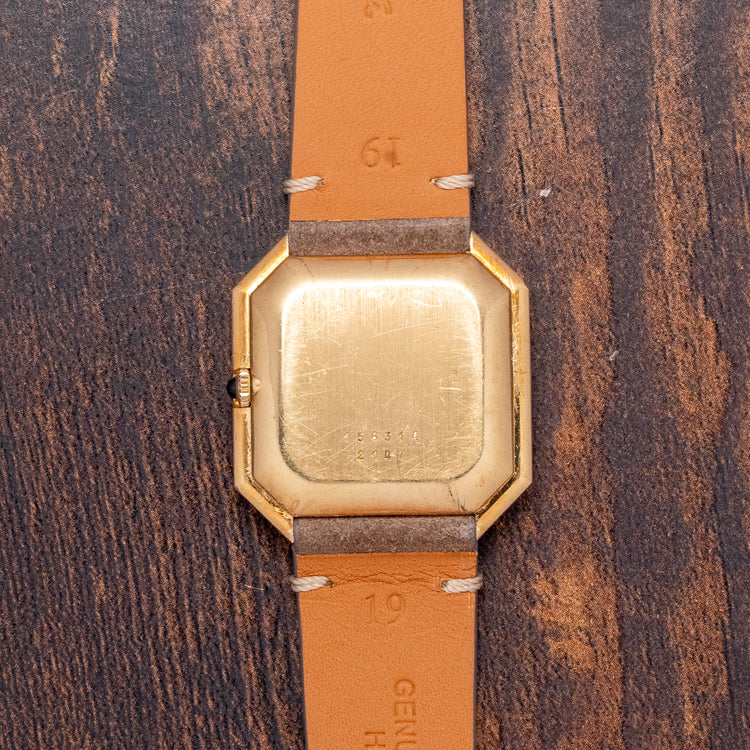 1980s Chopard Geneve 18ct Gold Stepped Case 31x32mm 2147